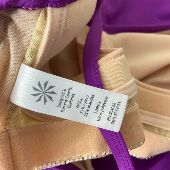 Athleta shore break swim dress purple small - Picture 8 of 9